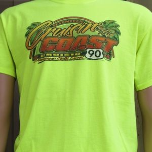 Vintage cruising the coast 1990 t-shirt